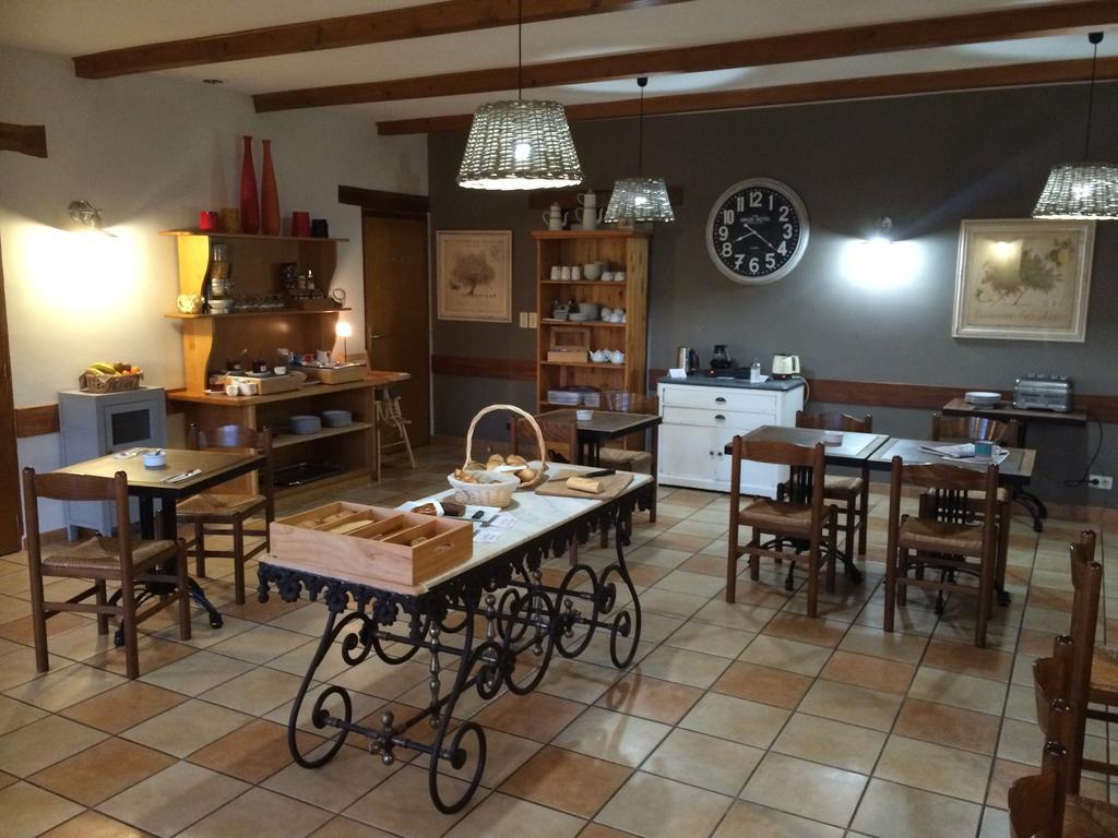 Logis Hotel Restaurant Le Mas De Mon Pere Saint-Jean-le-Centenier エクステリア 写真
