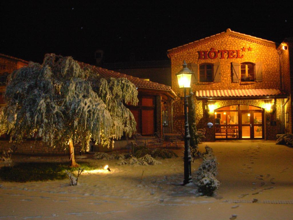 Logis Hotel Restaurant Le Mas De Mon Pere Saint-Jean-le-Centenier エクステリア 写真