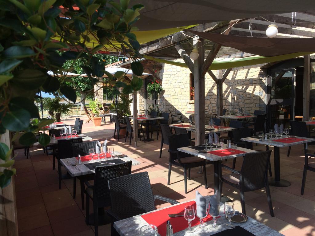 Logis Hotel Restaurant Le Mas De Mon Pere Saint-Jean-le-Centenier エクステリア 写真
