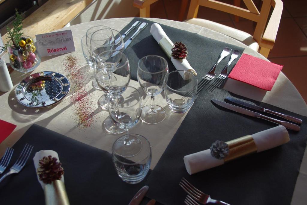 Logis Hotel Restaurant Le Mas De Mon Pere Saint-Jean-le-Centenier エクステリア 写真
