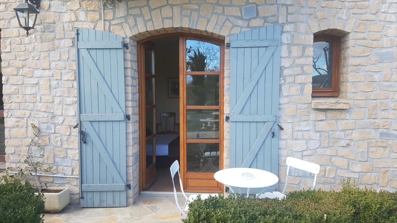 Logis Hotel Restaurant Le Mas De Mon Pere Saint-Jean-le-Centenier エクステリア 写真